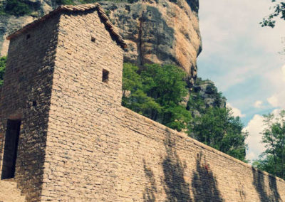 Toilettes sèches pour un site touristique en Lozère