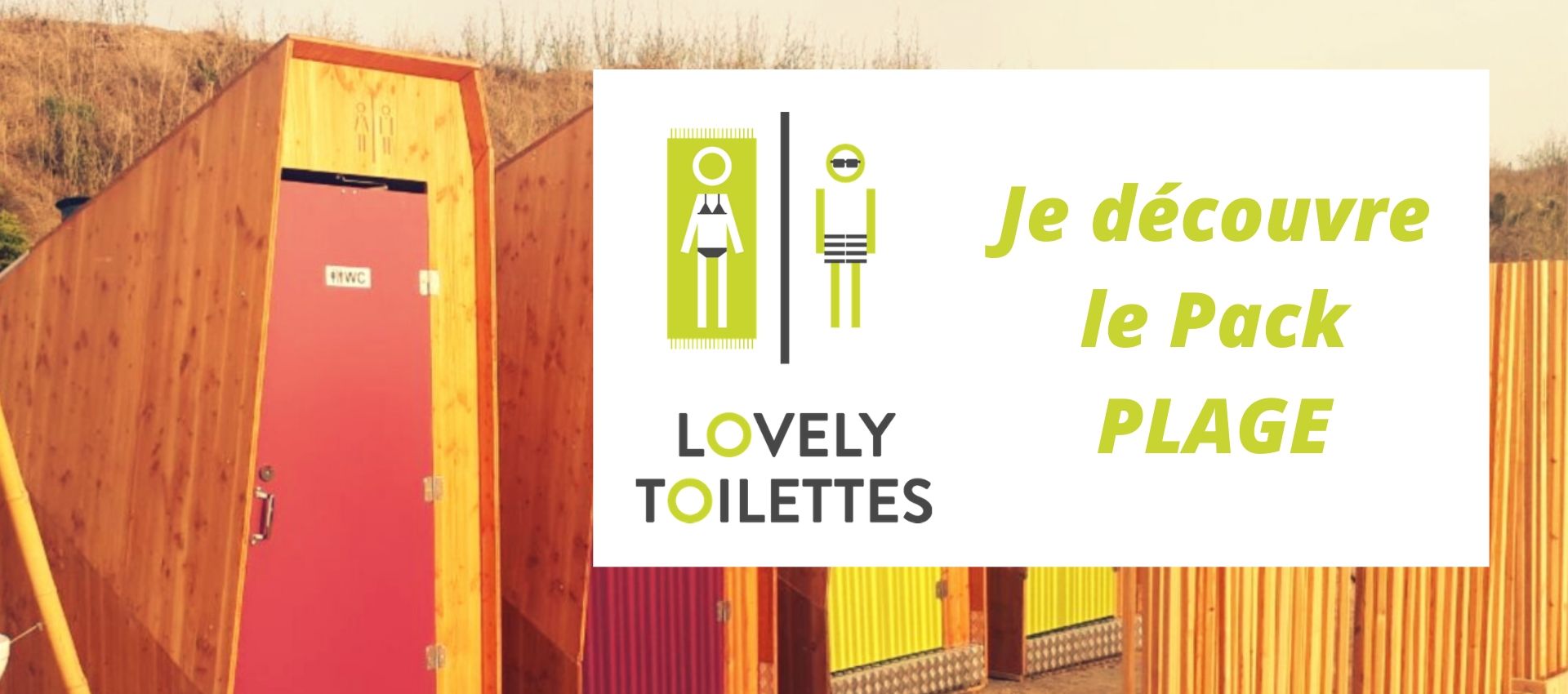 location de toilettes sèches pour les plages