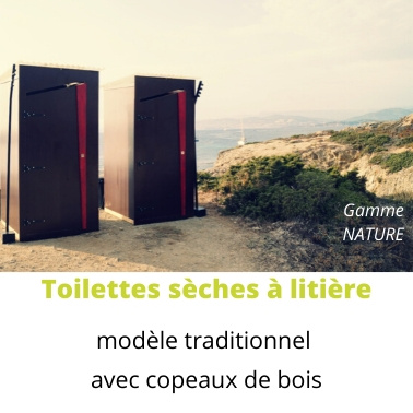 location wc toilettes sèches à litière copeaux