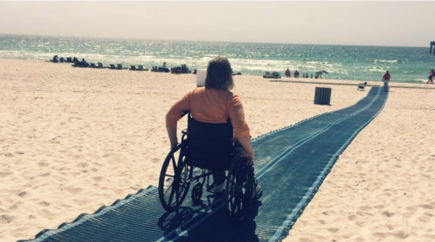 tapisroul-plage-pmr tapis accessibilite plage tapisroul
