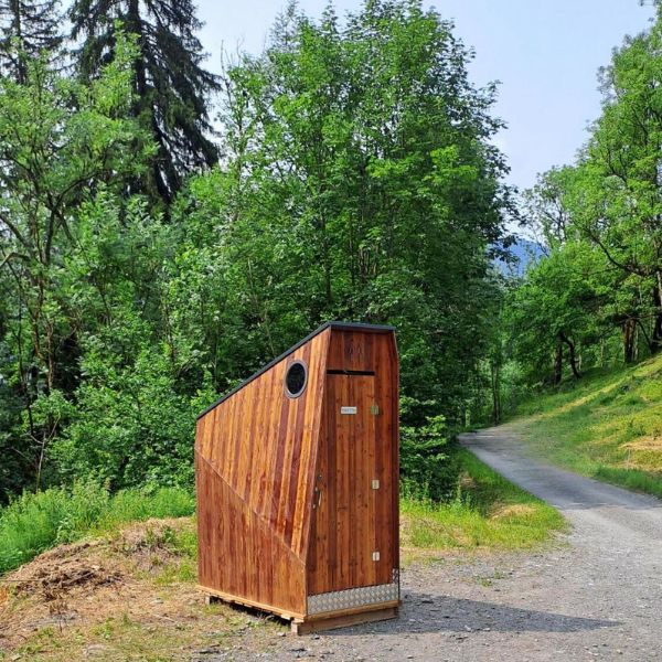 toilettes sèches à la montagne Chamonix